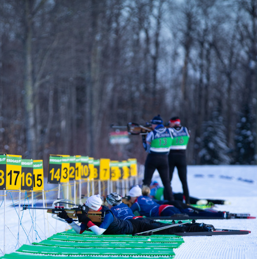 Biathlon range